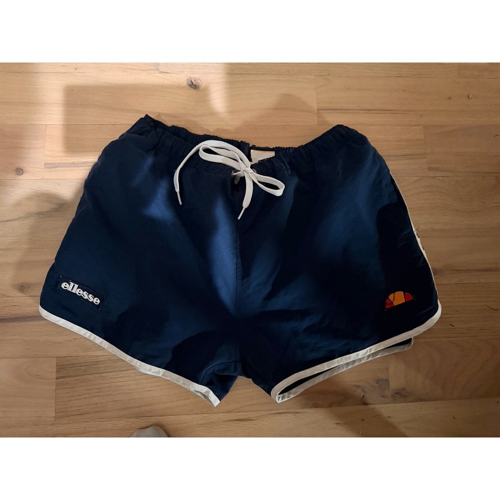 ellesse Men's Navy Swim Shorts Size Large